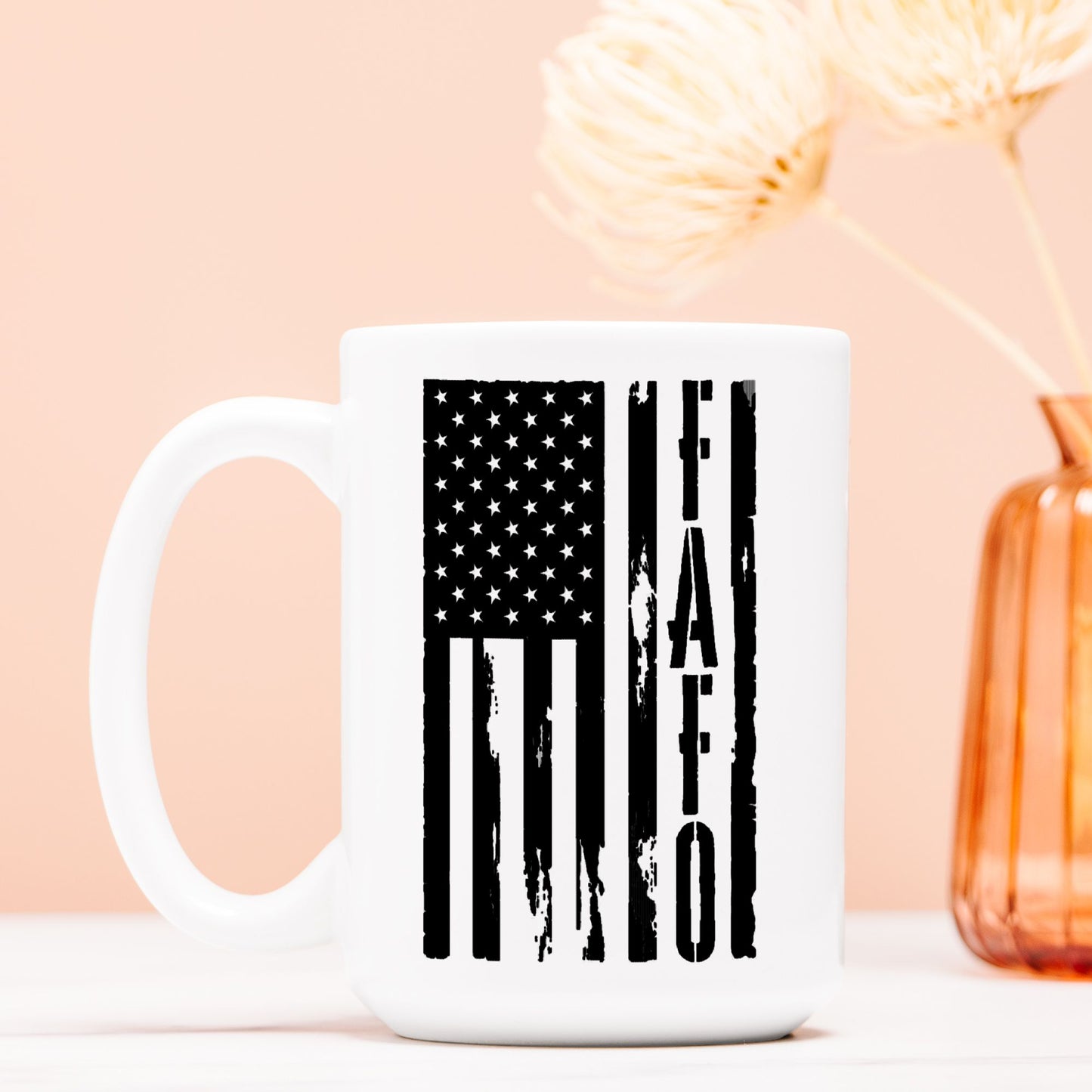 Mug - "FAFO American Flag" (Vertical)