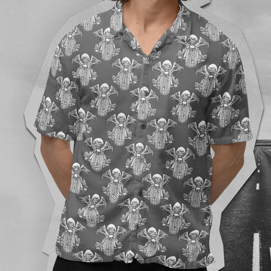 Hawaiian Shirt - "Bomb Suit Biker" CUSTOM ORDER