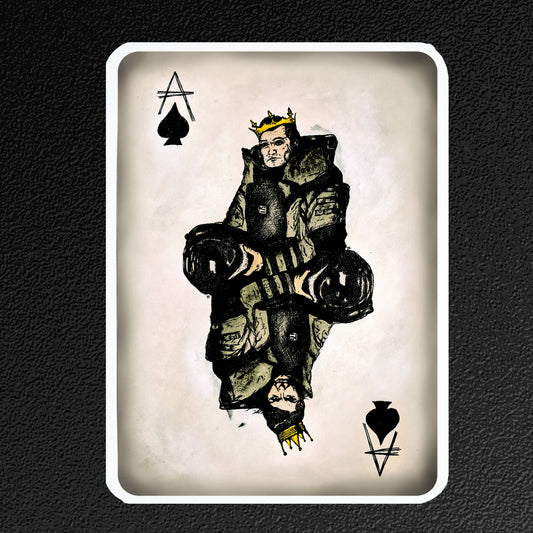 Vinyl Sticker/Decal - "Ace In The Hole!"