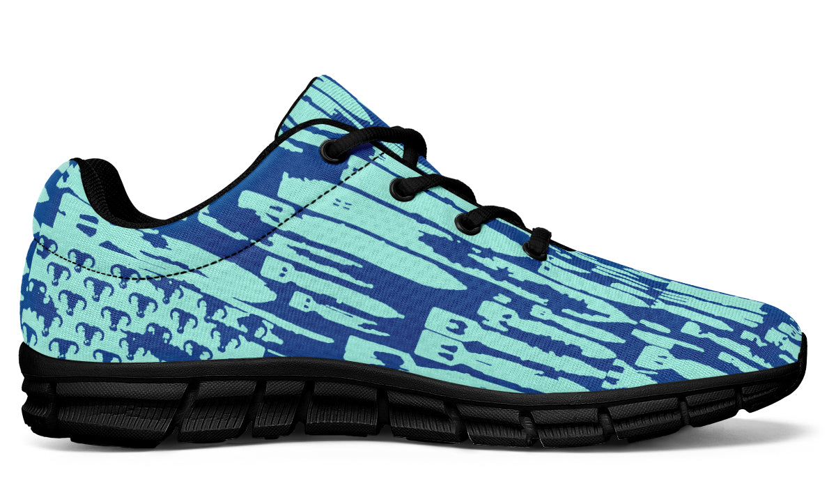 Print On Demand - Sneakers - "EOD Bomb Flag" (Blues)