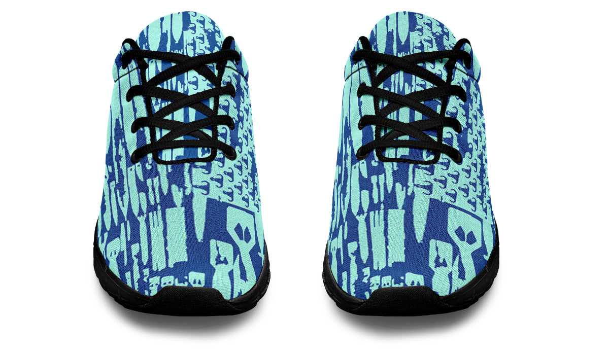 Print On Demand - Sneakers - "EOD Bomb Flag" (Blues)