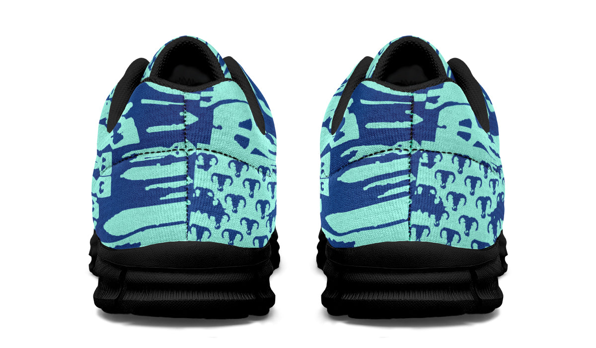 Print On Demand - Sneakers - "EOD Bomb Flag" (Blues)