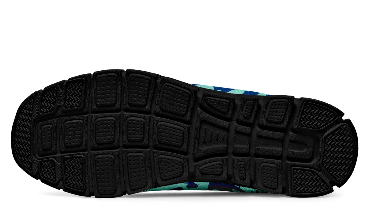 Print On Demand - Sneakers - "EOD Bomb Flag" (Blues)