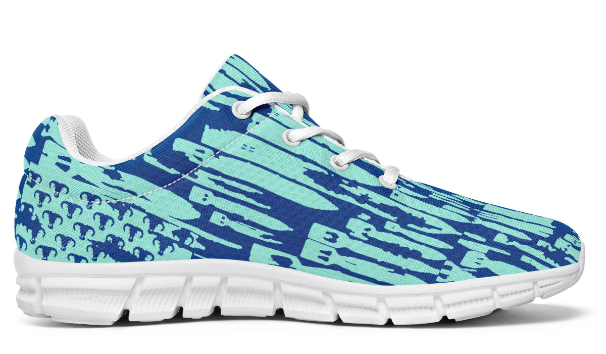 Print On Demand - Sneakers - "EOD Bomb Flag" (Blues)