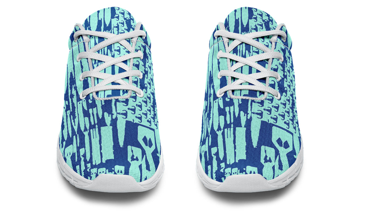 Print On Demand - Sneakers - "EOD Bomb Flag" (Blues)