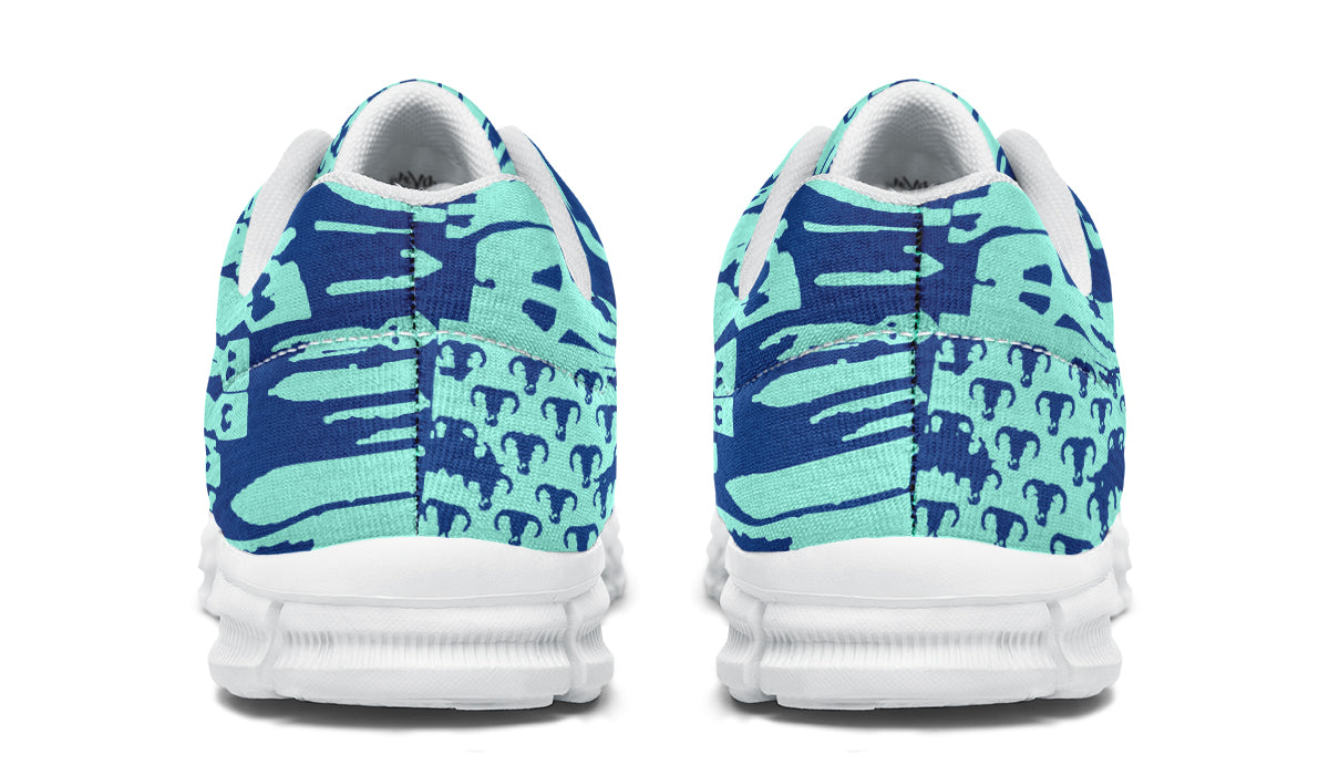 Print On Demand - Sneakers - "EOD Bomb Flag" (Blues)