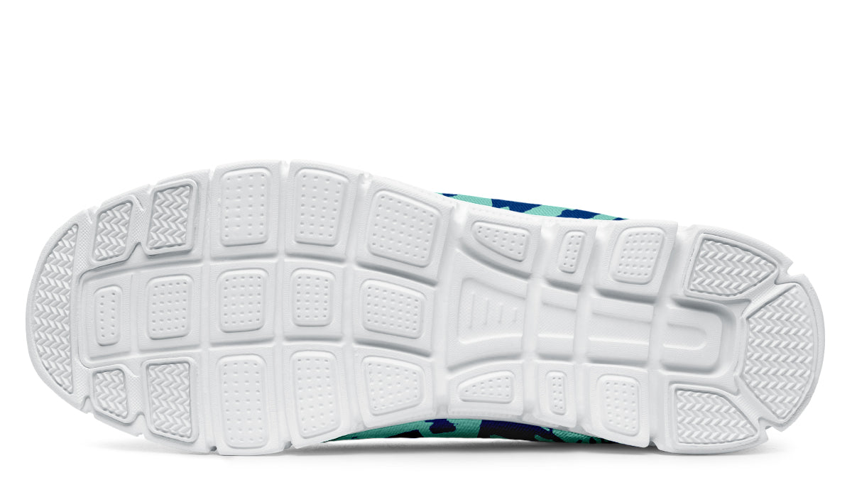 Print On Demand - Sneakers - "EOD Bomb Flag" (Blues)