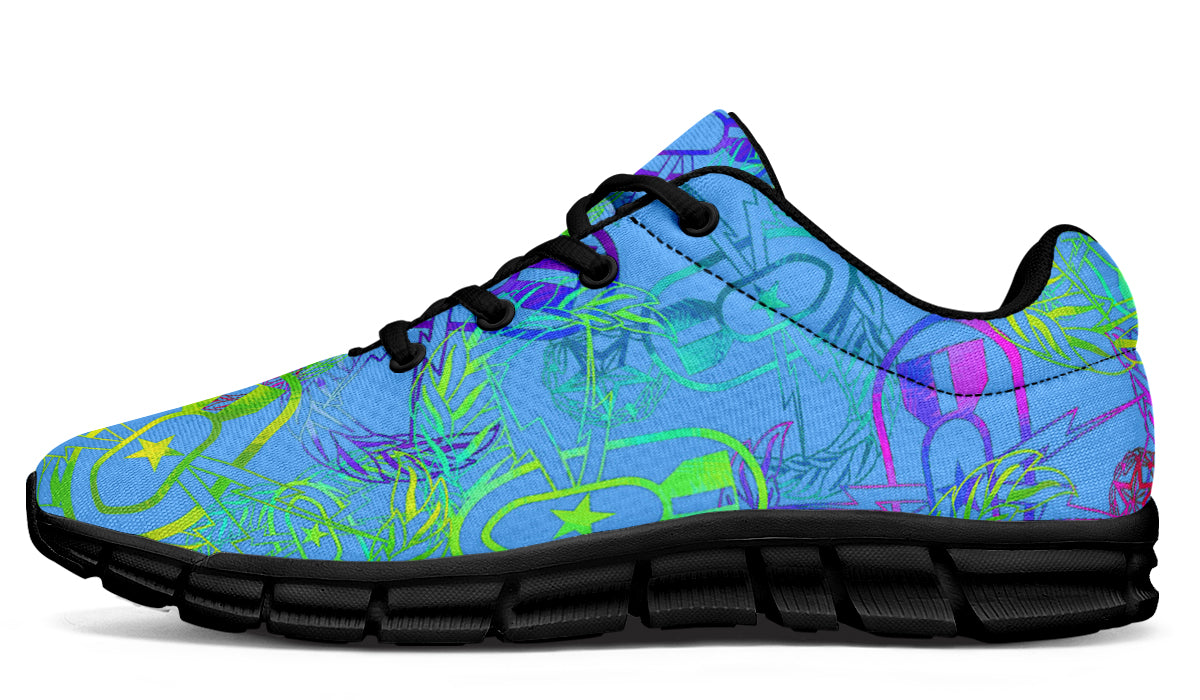 Print On Demand - Sneakers - "It's 5 o'clock Somewhere" (Pastels)