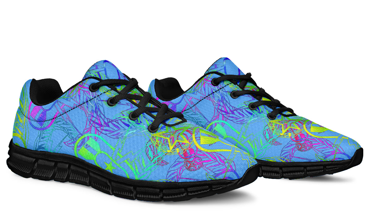 Print On Demand - Sneakers - "It's 5 o'clock Somewhere" (Pastels)