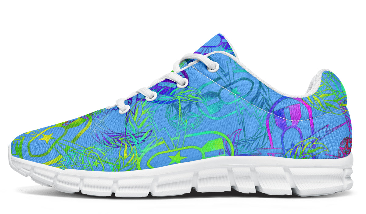 Print On Demand - Sneakers - "It's 5 o'clock Somewhere" (Pastels)