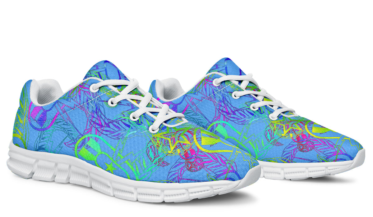 Print On Demand - Sneakers - "It's 5 o'clock Somewhere" (Pastels)