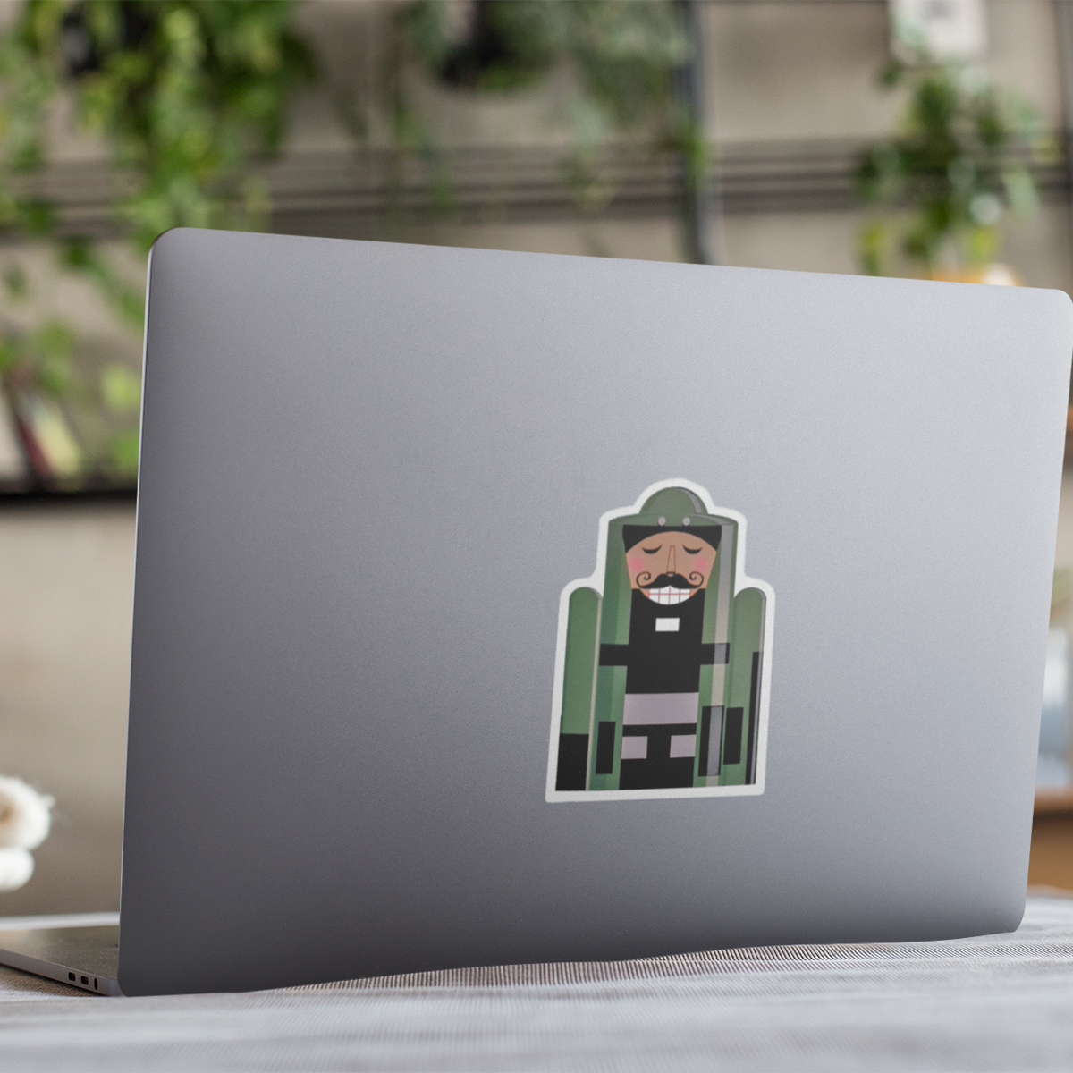 Vinyl Sticker/Decal - "Bomb Suit Nutcracker"