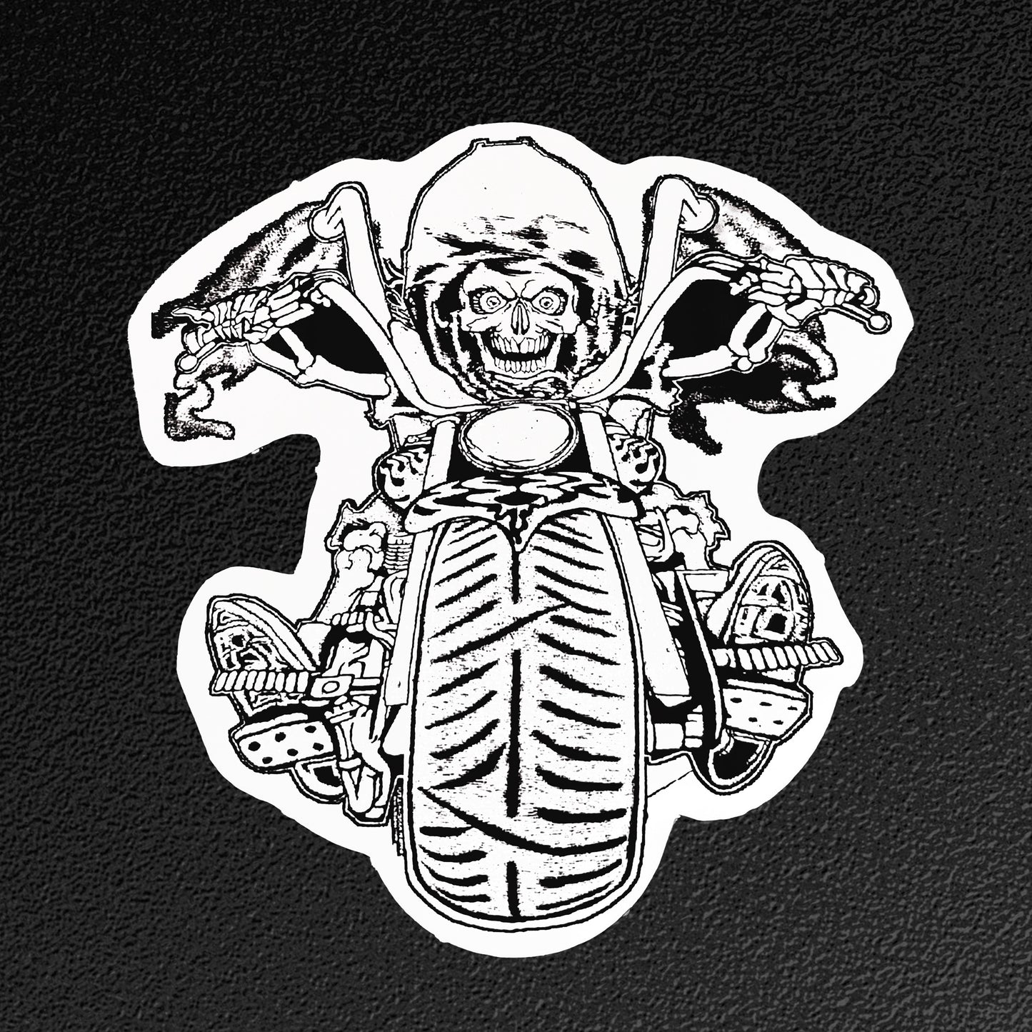 Vinyl Sticker/Decal - "Bomb Suit Biker"