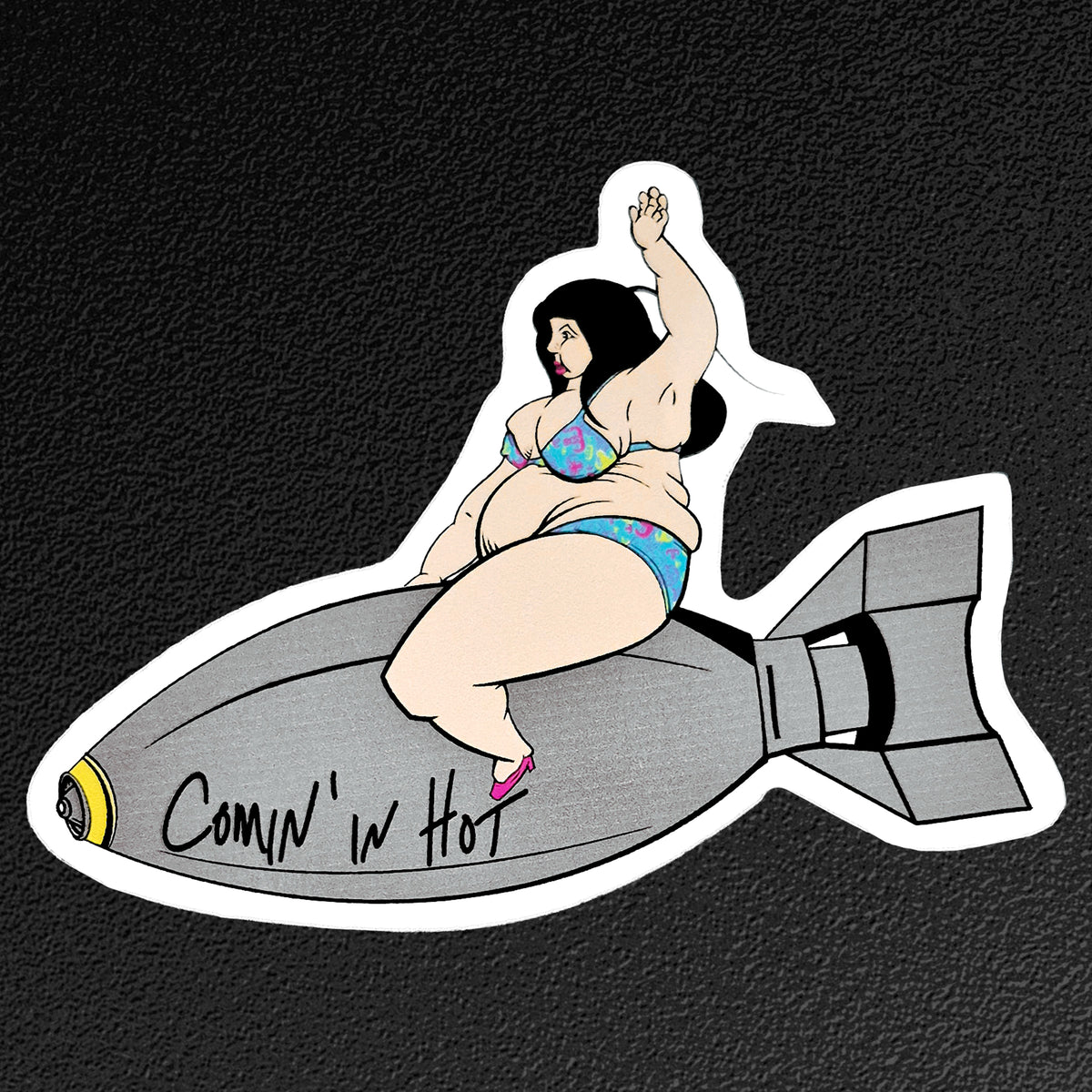 Vinyl Sticker/Decal - "Big Boomer Babe Bombshells" (Comin' In Hot)