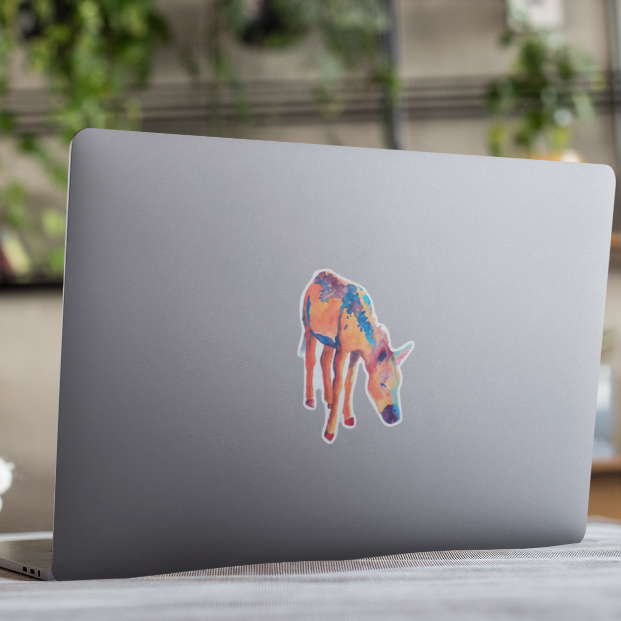 "Desert Rain Donkey" Vinyl Sticker/Decal