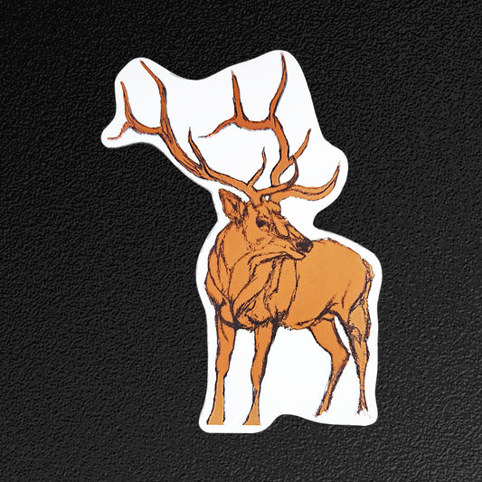 "Elk" Vinyl Sticker/Decal