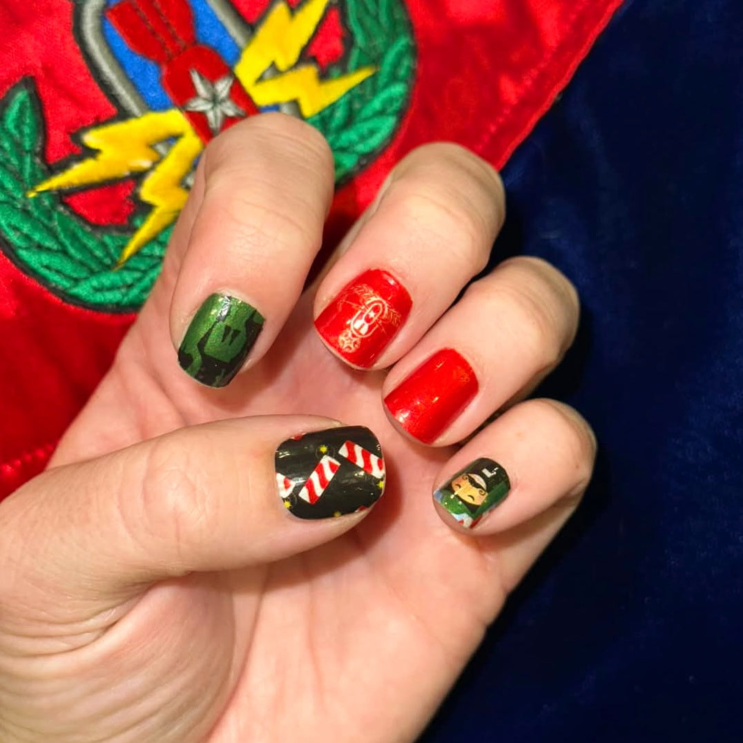 "EOD Nutcracker" Nail Art Strips