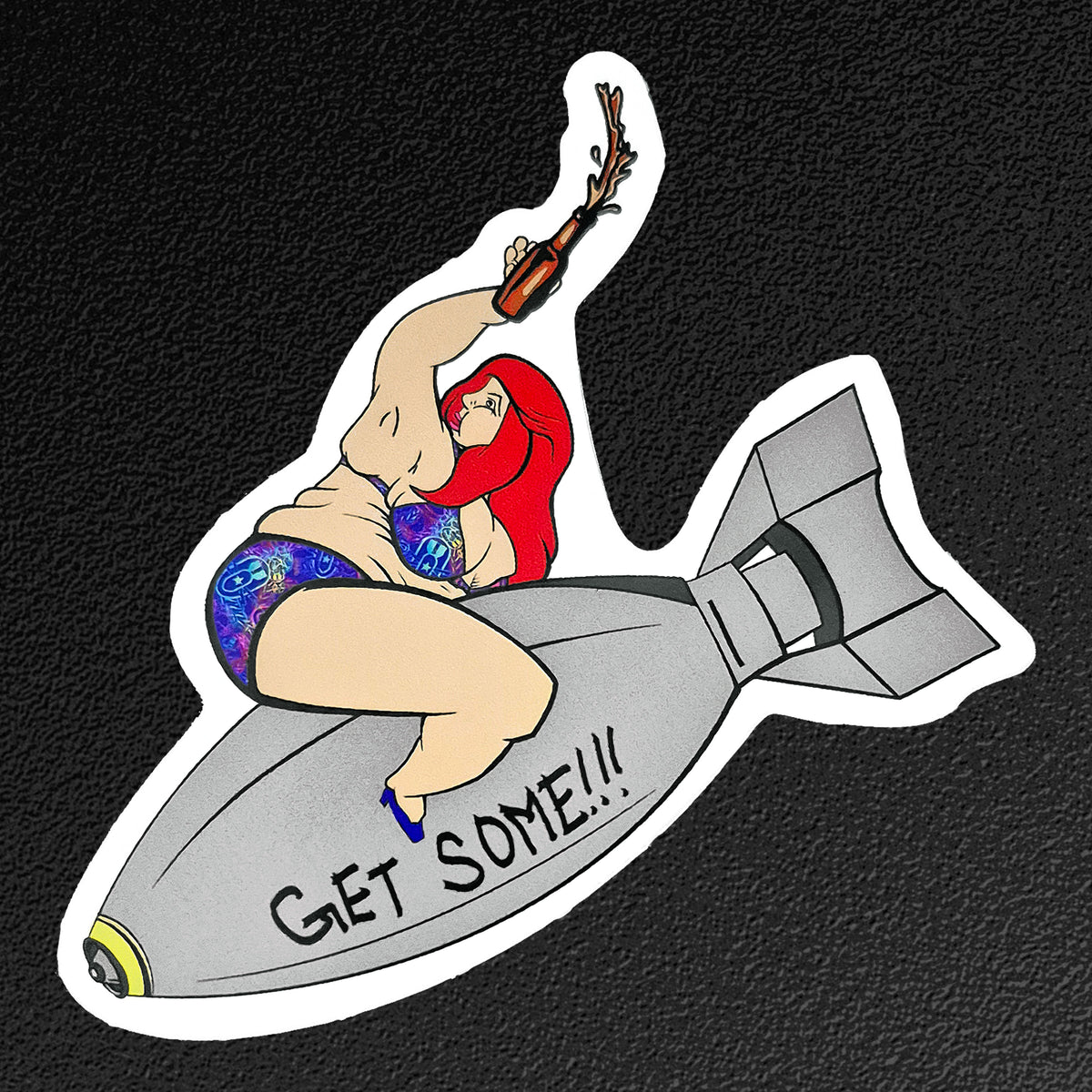 Vinyl Sticker/Decal - "Big Boomer Babe Bombshells" (Get Some!!!)