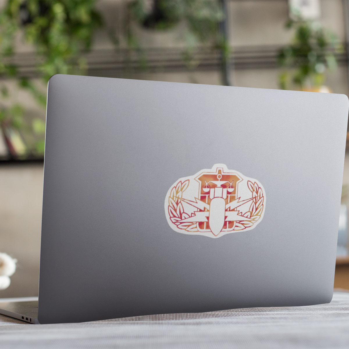 Vinyl Sticker/Decal - "It's 5 o'clock Somewhere" (HDS/PSBT Badge - Oranges)