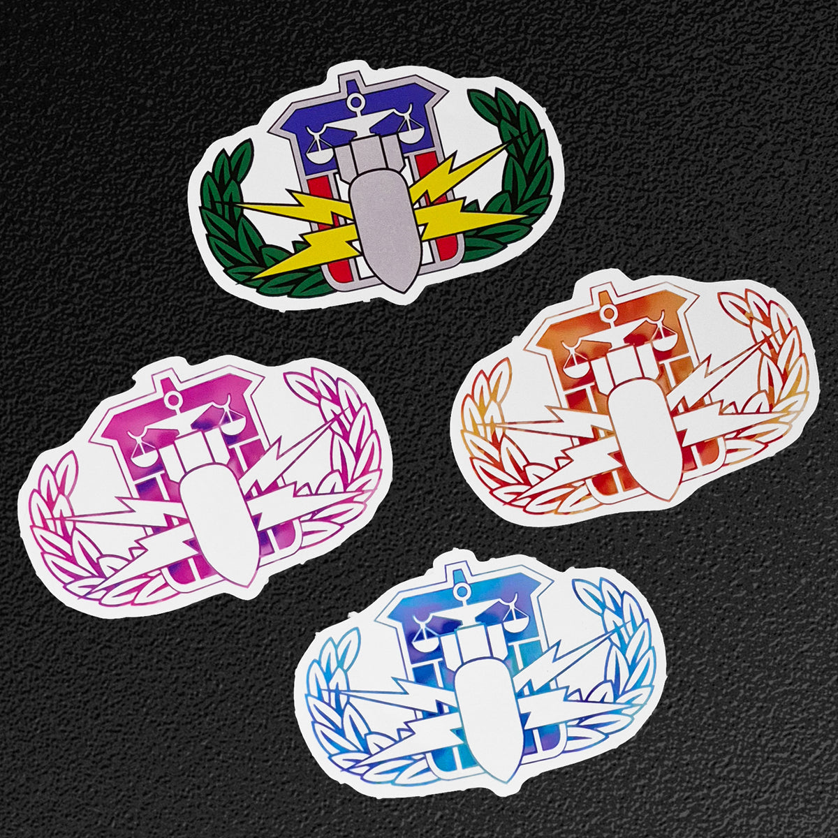 Vinyl Sticker/Decal - "It's 5 o'clock Somewhere" (HDS/PSBT Badge - Pinks)