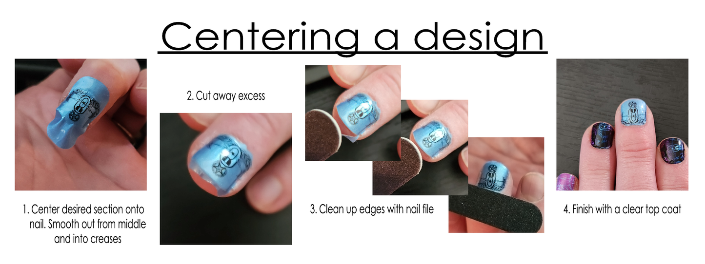 "EOD Nutcracker" Nail Art Strips