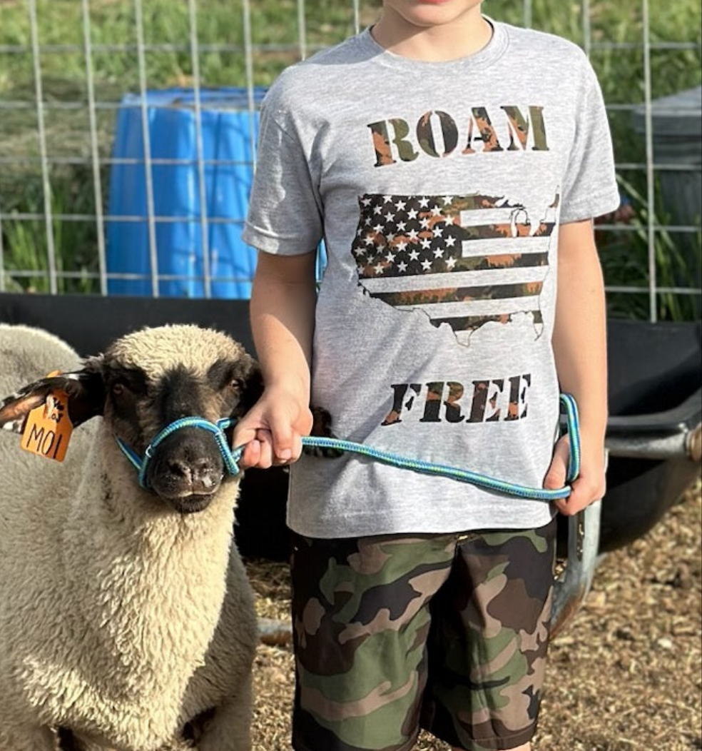 T-Shirt (Youth) - "Roam Free"