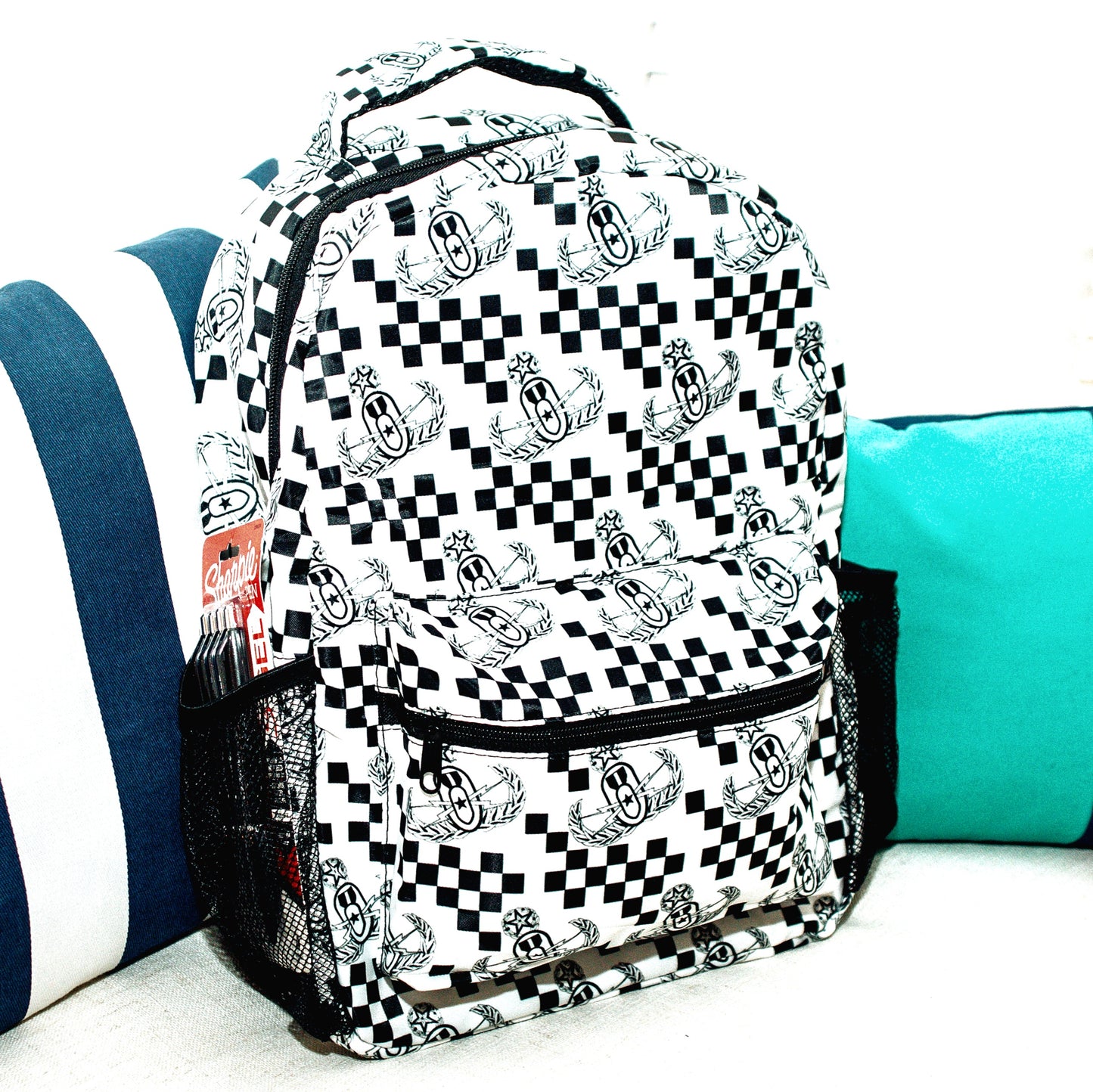 Pre-Order "EOD Checkered Badge" Backpack