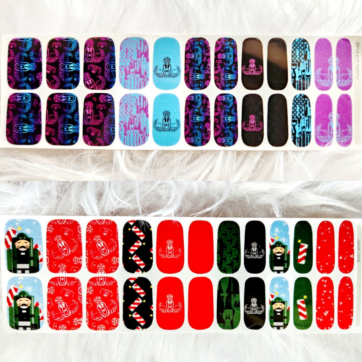 "EOD Nutcracker" Nail Art Strips