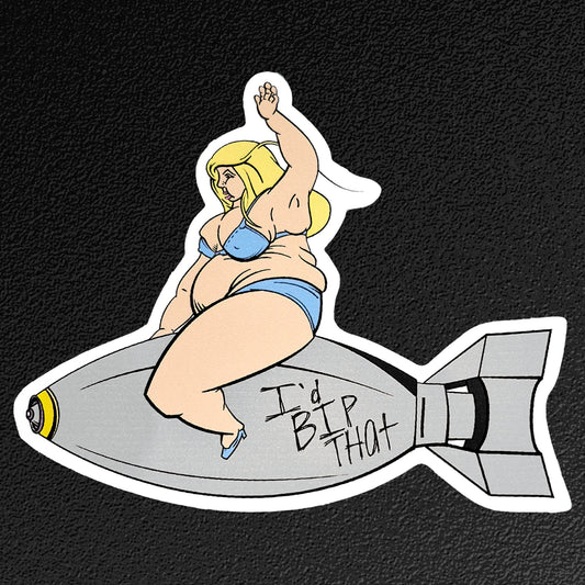 Vinyl Sticker/Decal - "Big Boomer Babe Bombshells" (I'd BIP That)