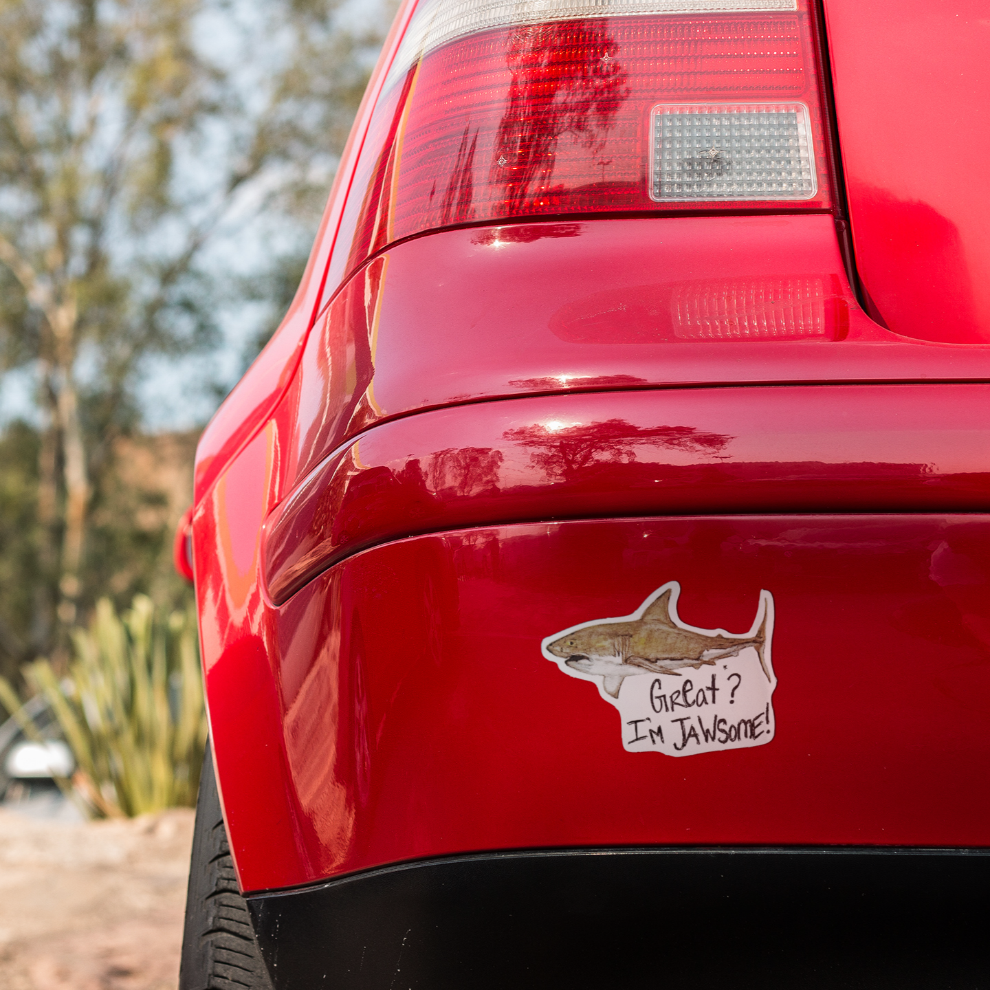 Vinyl Sticker/Decal - "JAWSome"