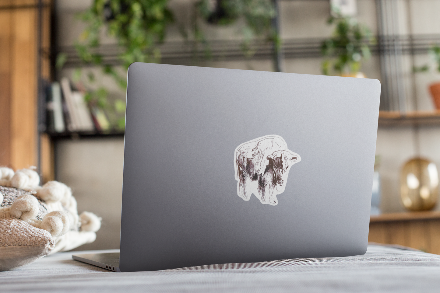 "Melting Buffalo" Vinyl Sticker/Decal