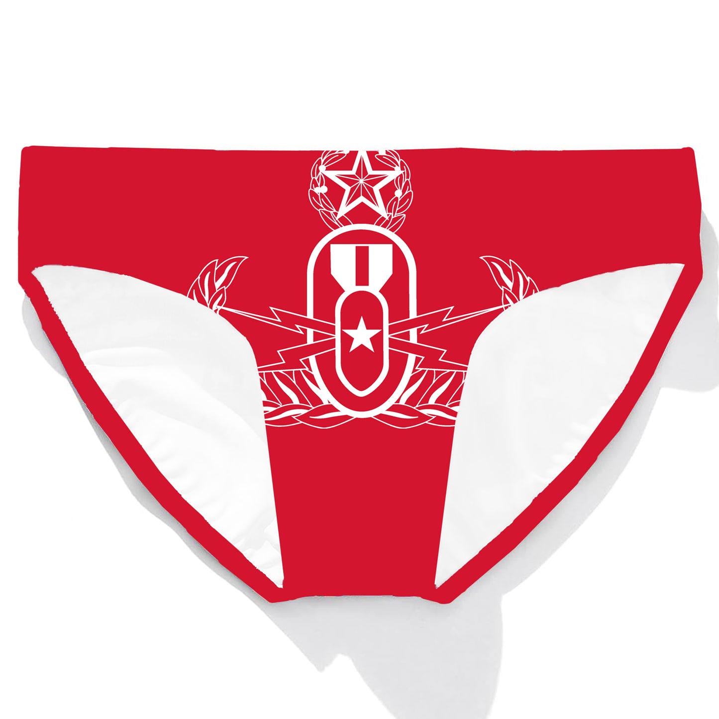Men's Swim Briefs - "EOD Master Badge" (Bay Watch)