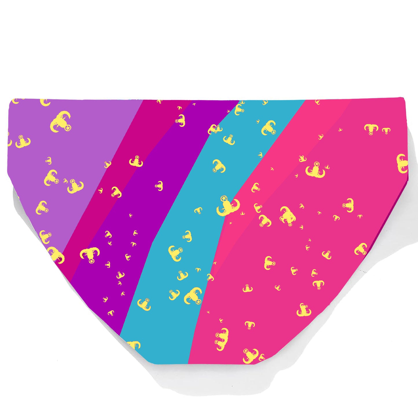 Men's Swim Briefs - "EOD Confetti Stripes"