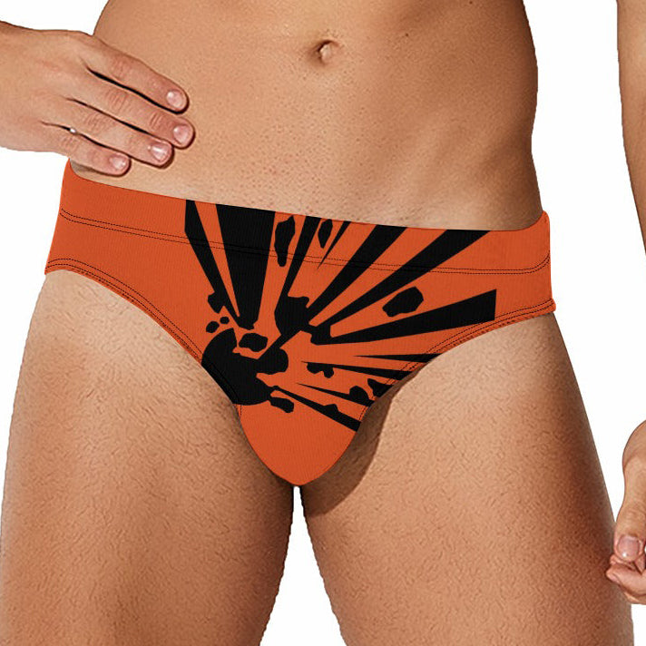 Men's Swim Briefs - "Explosives Hazard"