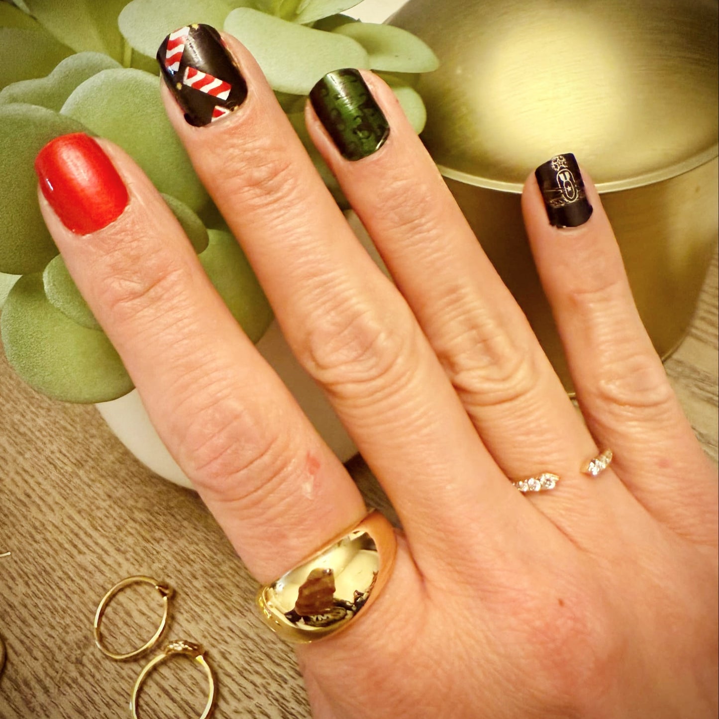 "EOD Nutcracker" Nail Art Strips