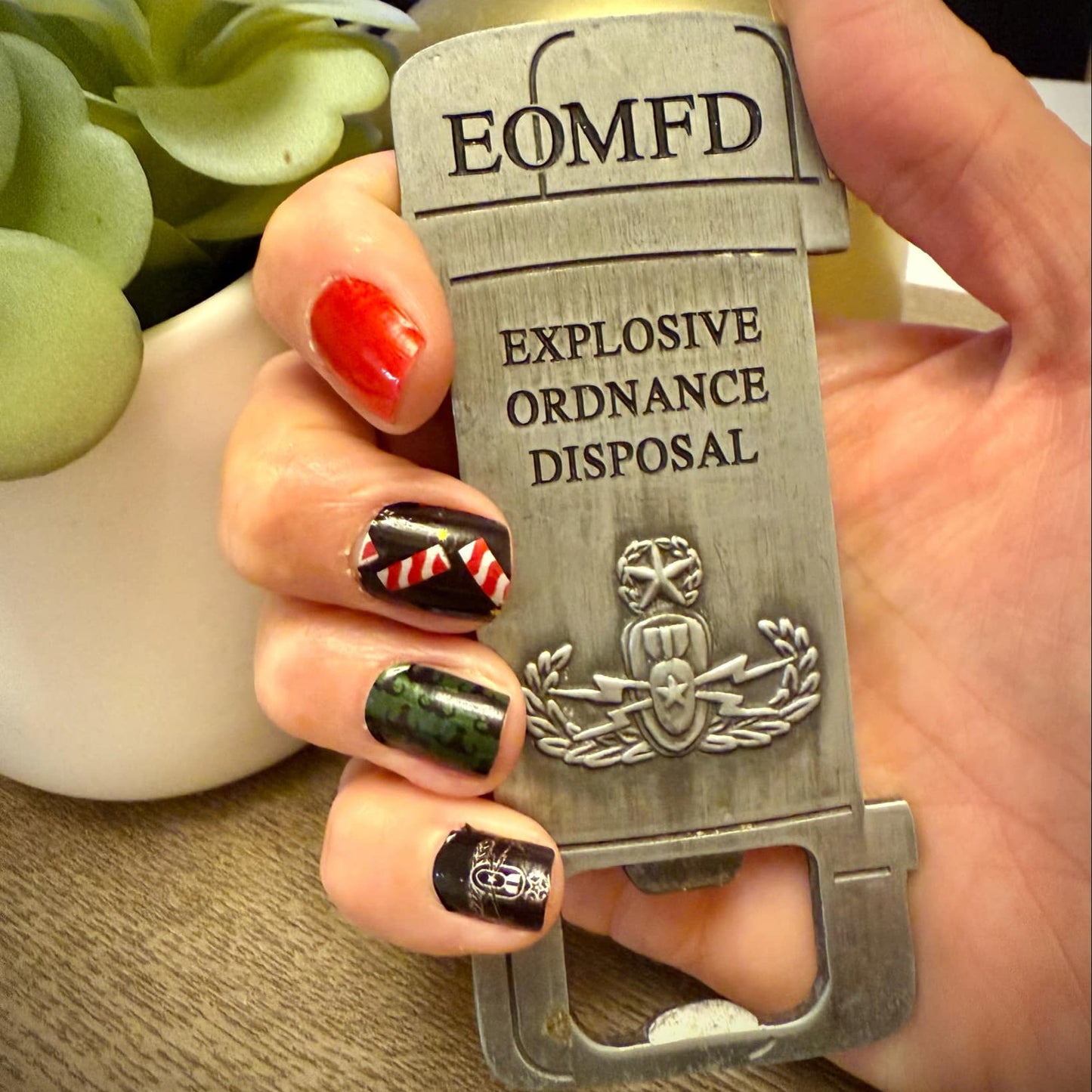 "EOD Nutcracker" Nail Art Strips