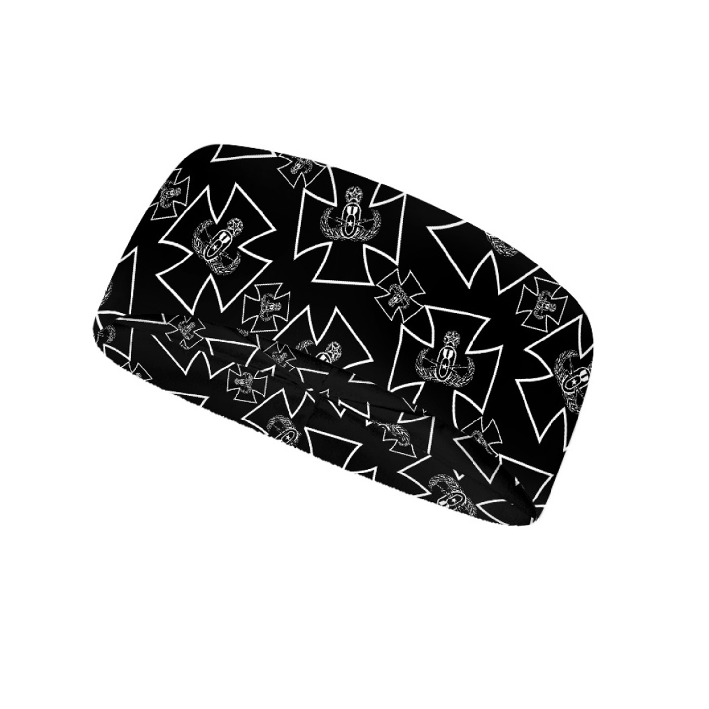 Headband - "EOD Iron Cross Logo" CUSTOM ORDER