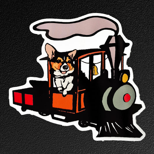 Vinyl Sticker/Decal - "Monkee Train"