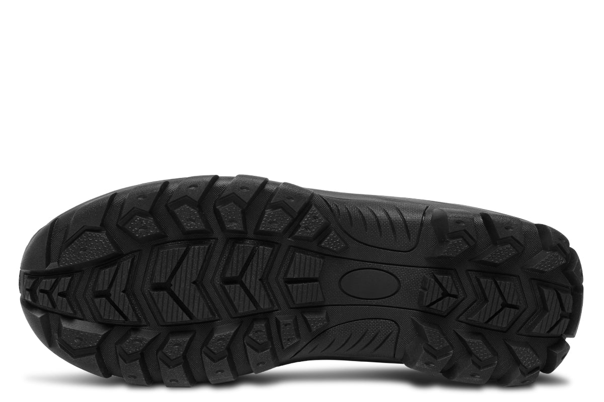 Print On Demand - Outdoor Boots - "EOD Bomb Flag" (OD Green on Black)