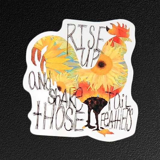 "Rise and Shake" Sticker/Decal