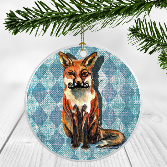 "Foxy" Ornament