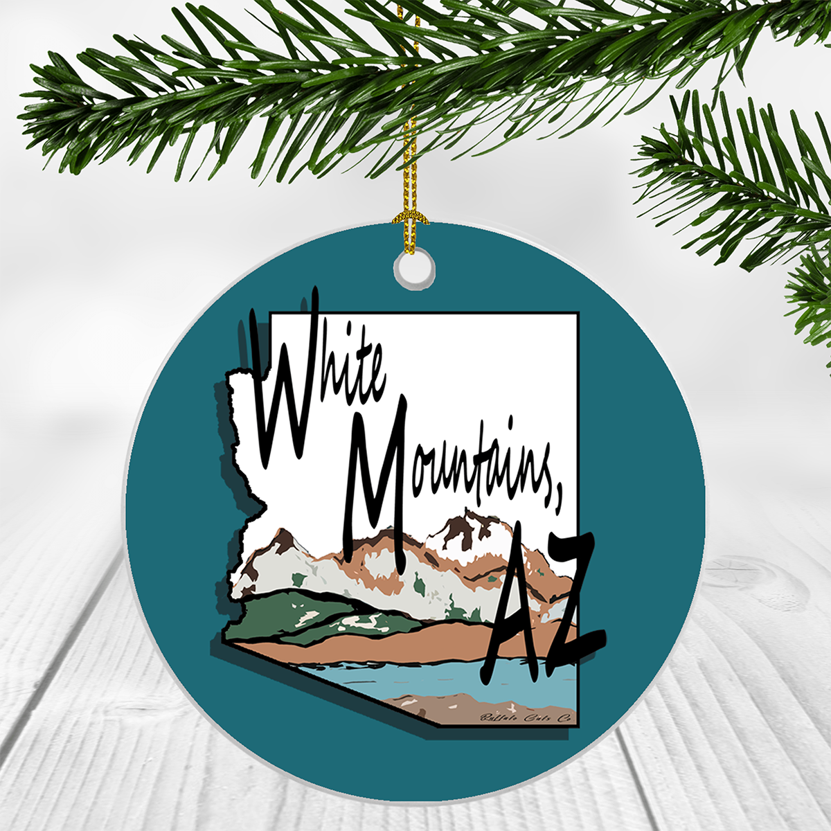 Pre-Order "White Mountains, AZ" Ornament