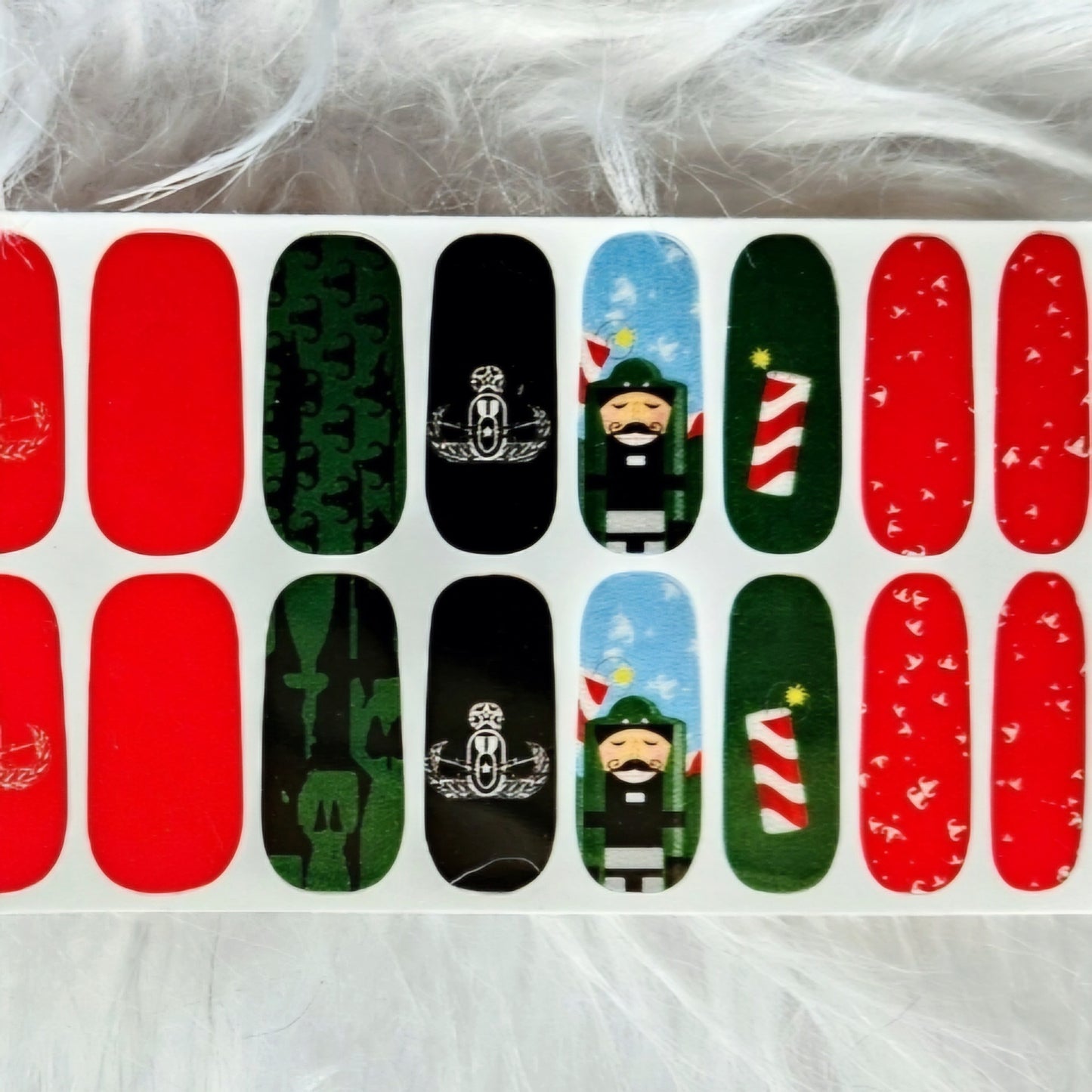 "EOD Nutcracker" Nail Art Strips