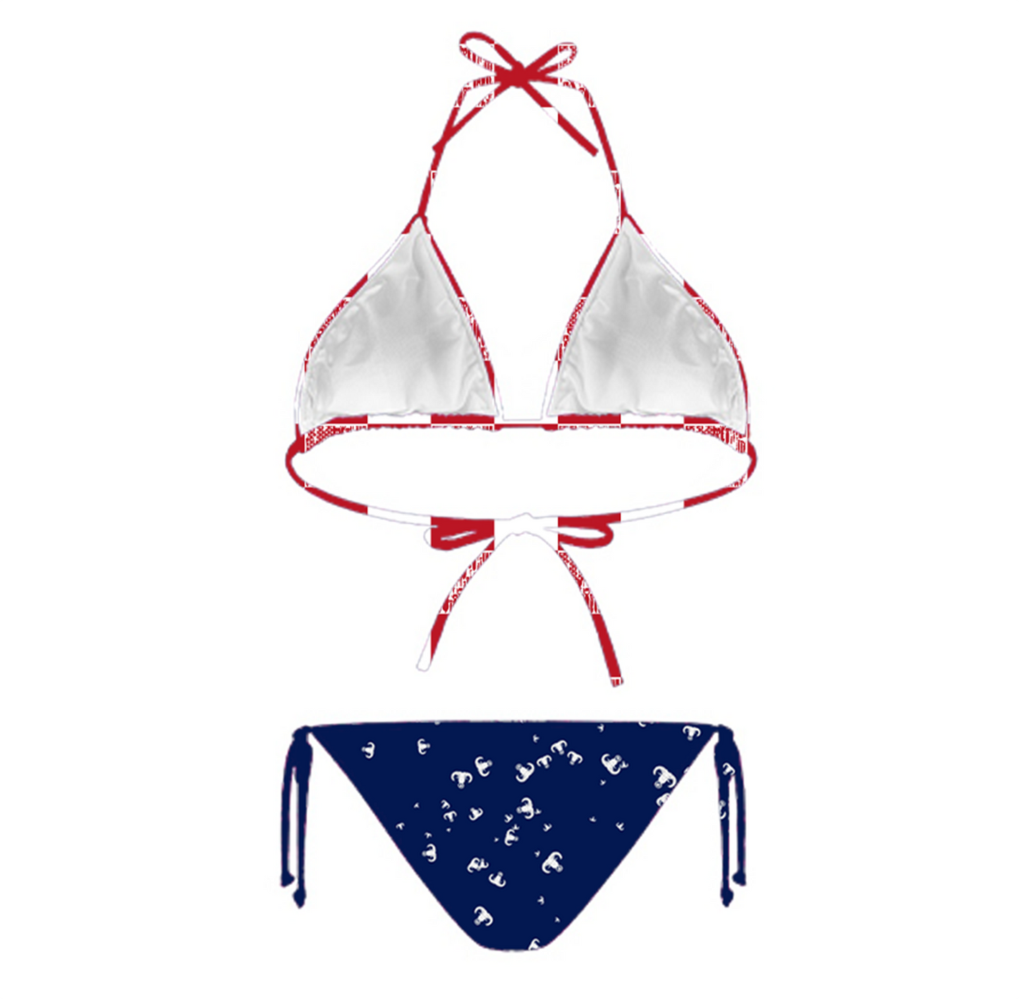 Women's String Bikini Style 1 - "EOD Picnic"