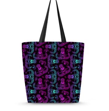 Pre-Order "EOD Ombre" Tote Bag (Purple/Pink/Turquoise)