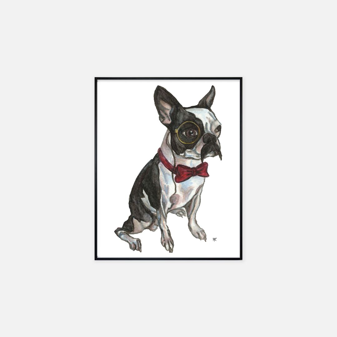 Print (16" x 20") - "Good Boy, Mr. Pickles"
