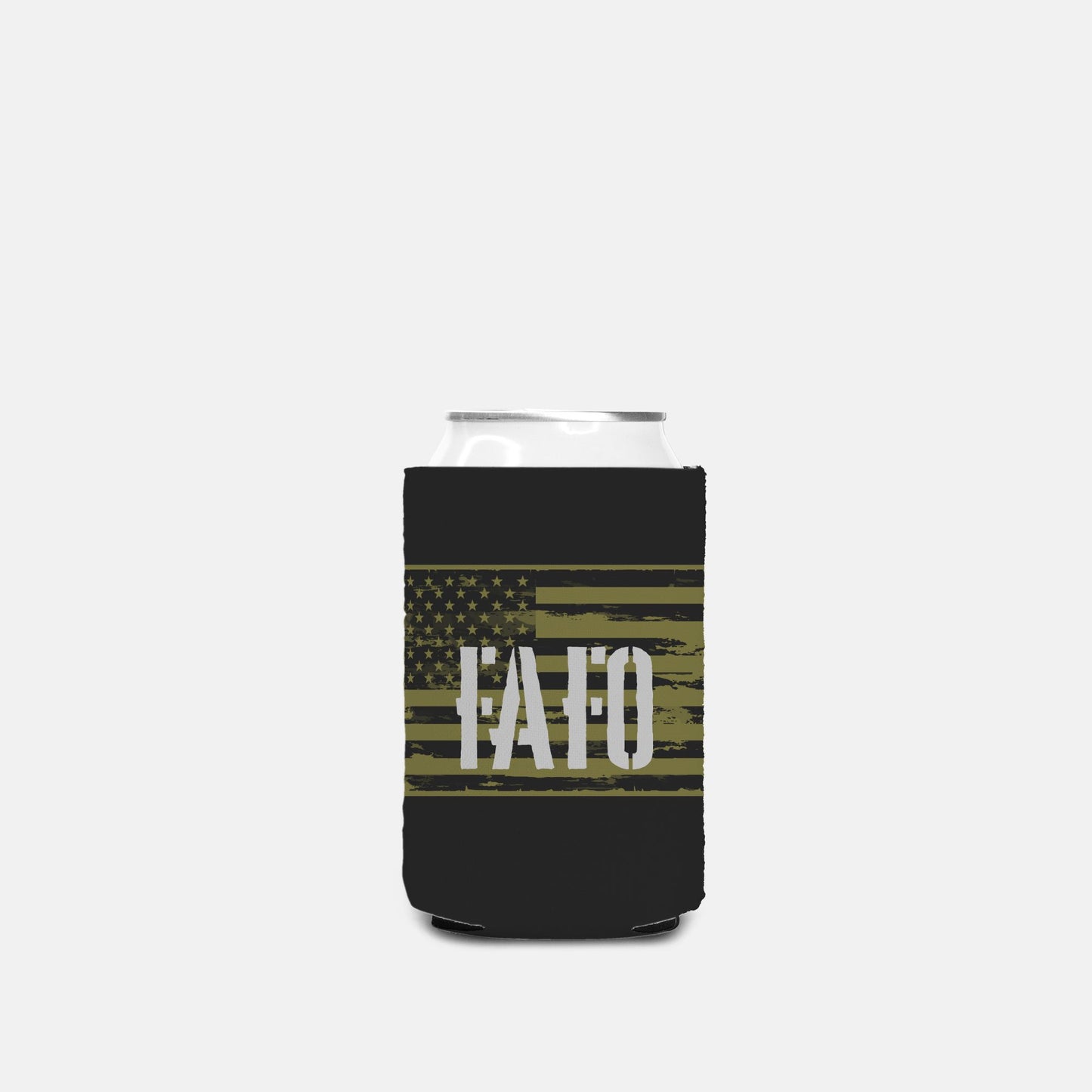 Print On Demand - Can Cooler - "FAFO American Flag"