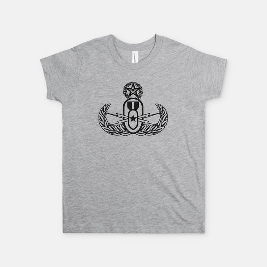 Youth T-shirt - "EOD Master Badge"