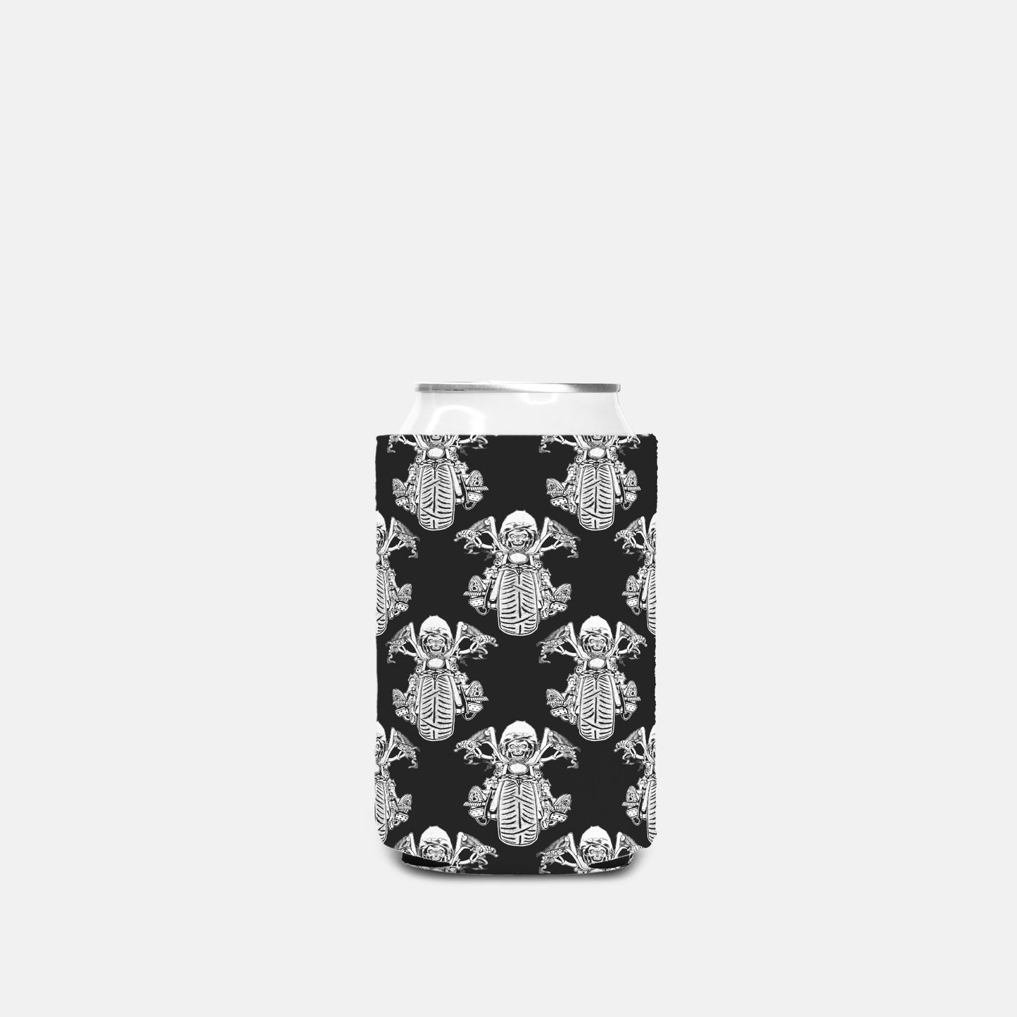 Print On Demand - Can Cooler - "Bomb Suit Biker" Pattern