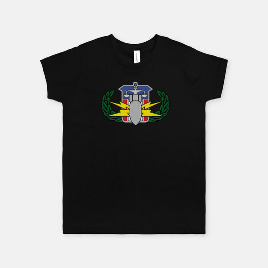 Youth T-shirt - "HDS Badge" (RWB)